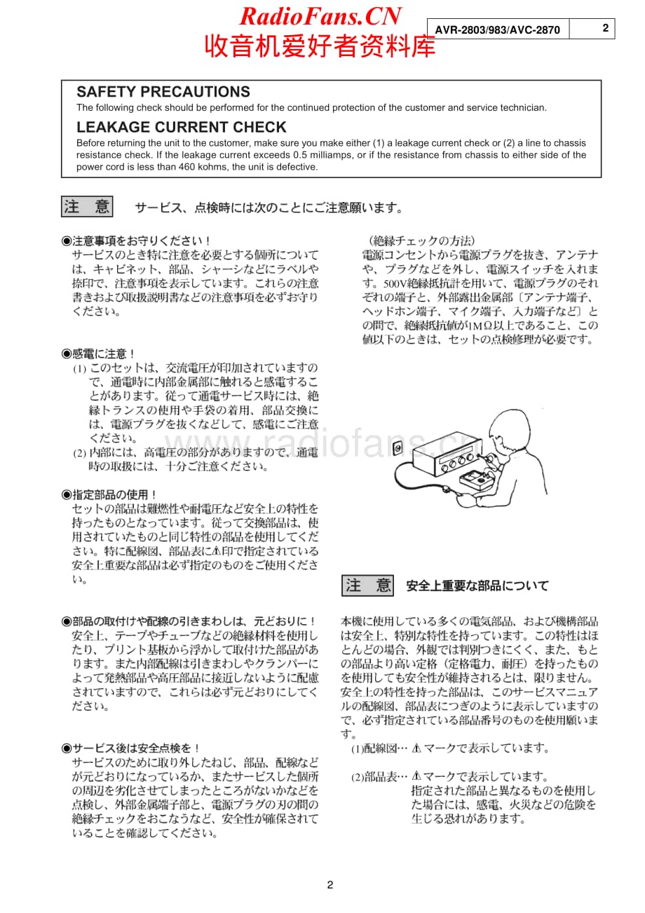 Denon-AVR983-avr-sm维修电路原理图.pdf_第2页