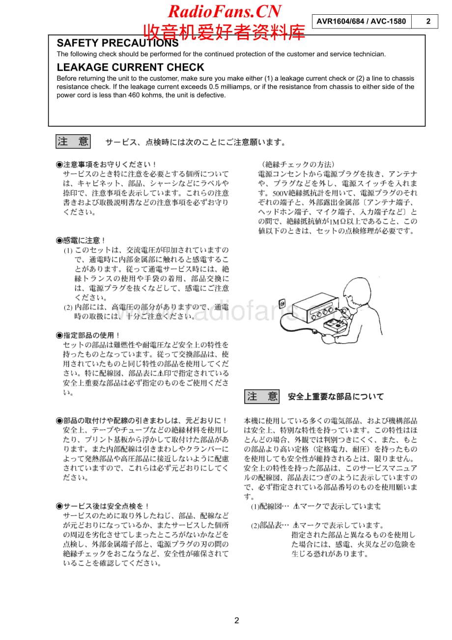 Denon-AVR684-avr-sm维修电路原理图.pdf_第2页