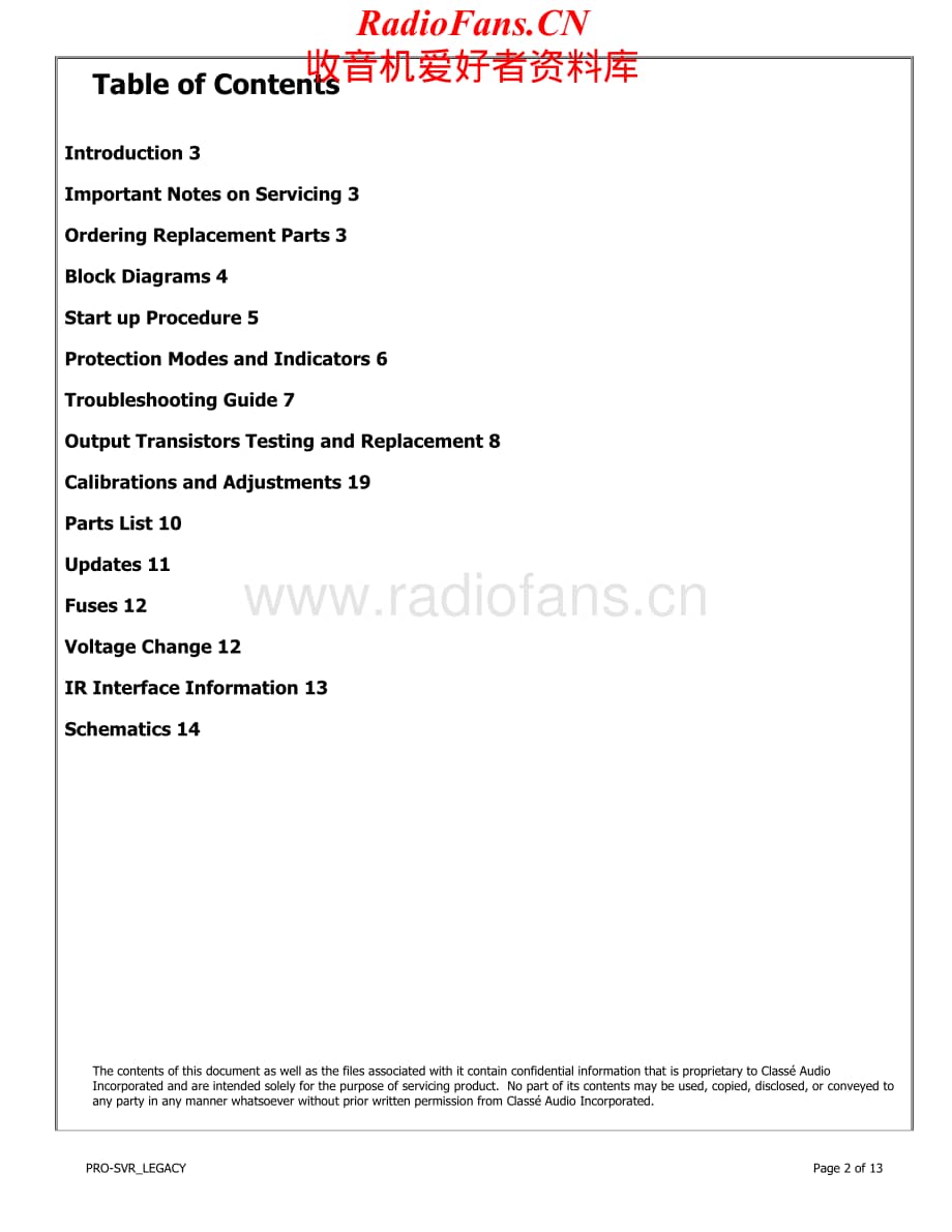 Classe-CA401-pwr-sm维修电路原理图.pdf_第2页