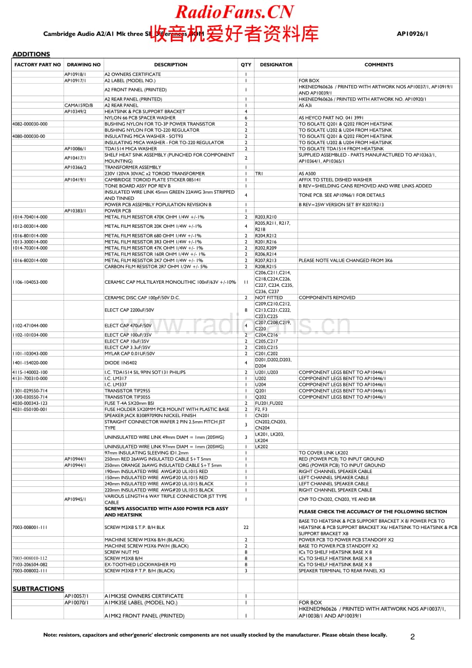 Cambridge-A2-int-sch维修电路原理图.pdf_第2页