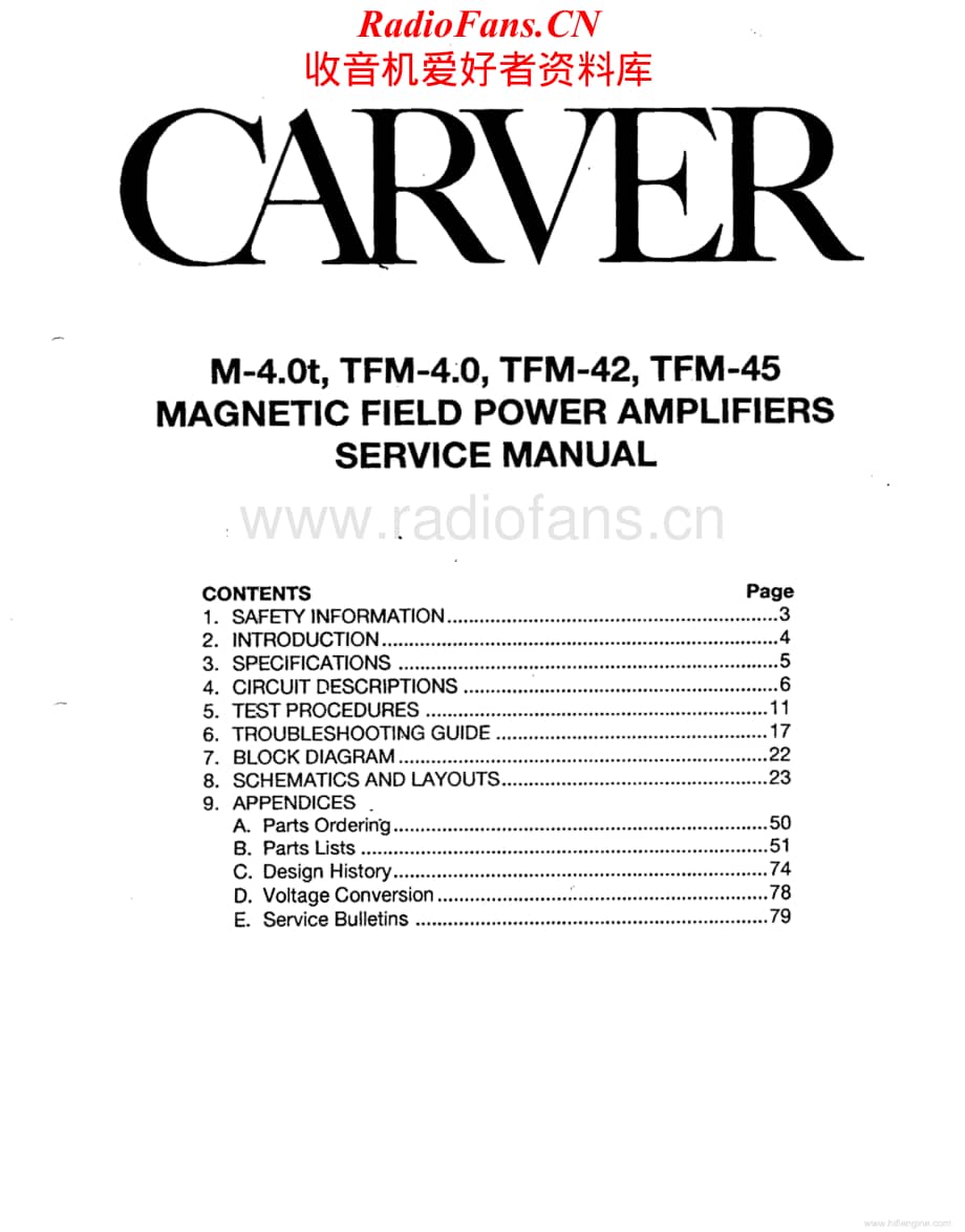 Carver-TFM4.0-pwr-sm维修电路原理图.pdf_第1页