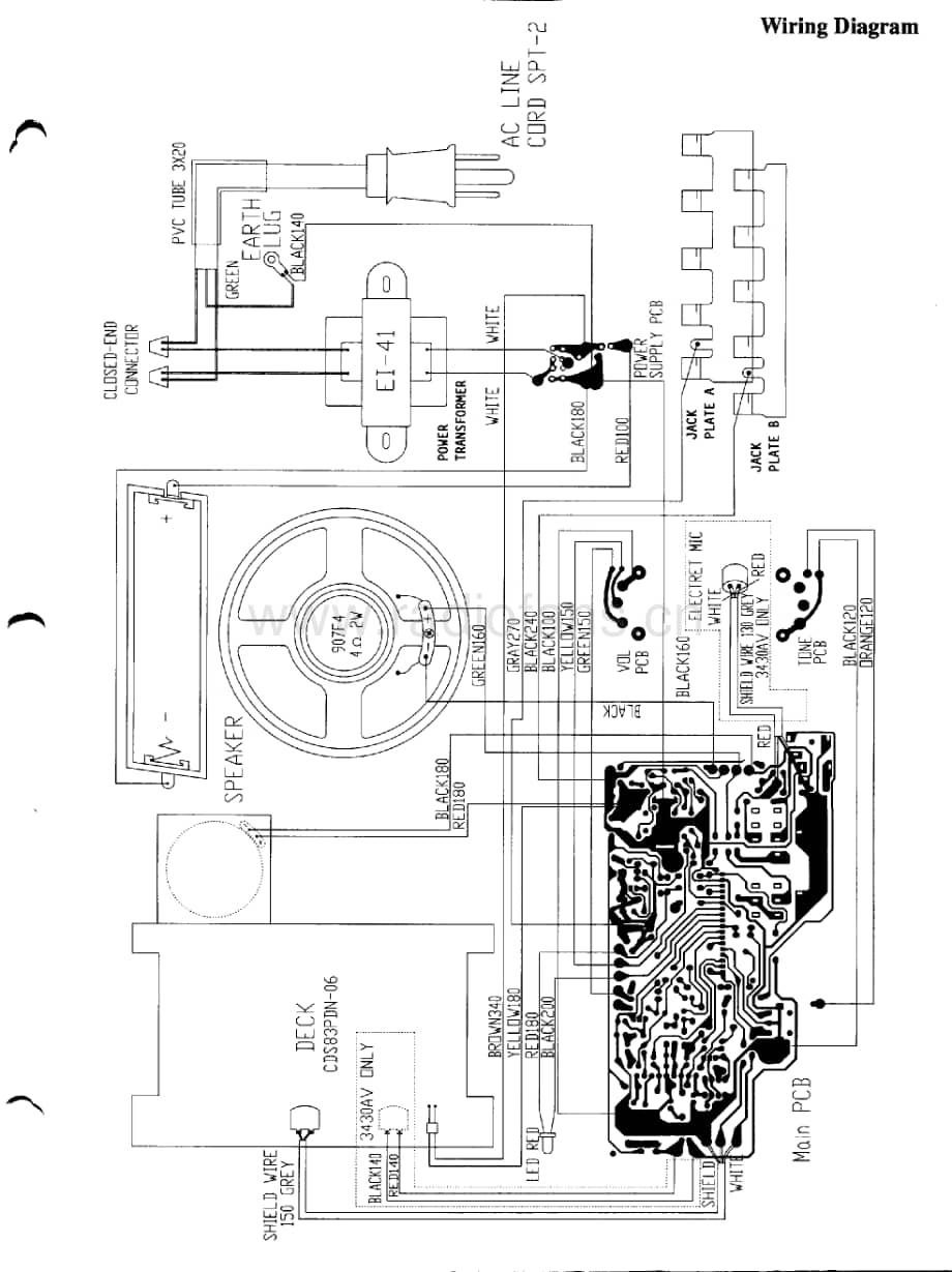 Califone-3430AV-tape-sm维修电路原理图.pdf_第3页