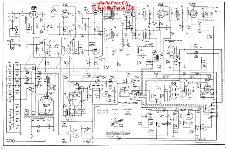 Craftsmen-RC10-tun-sch维修电路原理图.pdf_第2页