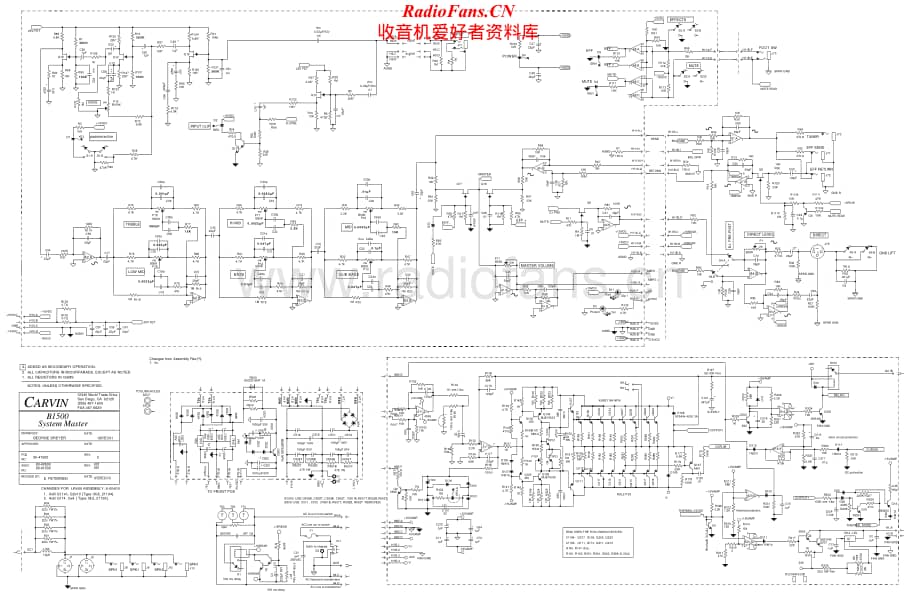 Carvin-B1500-pre-sch维修电路原理图.pdf_第1页