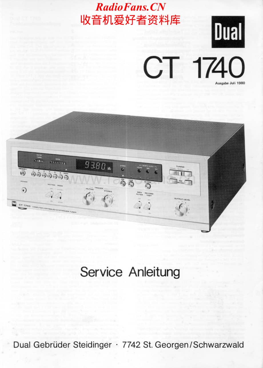 Dual-CT1740-tun-sm维修电路原理图.pdf_第1页