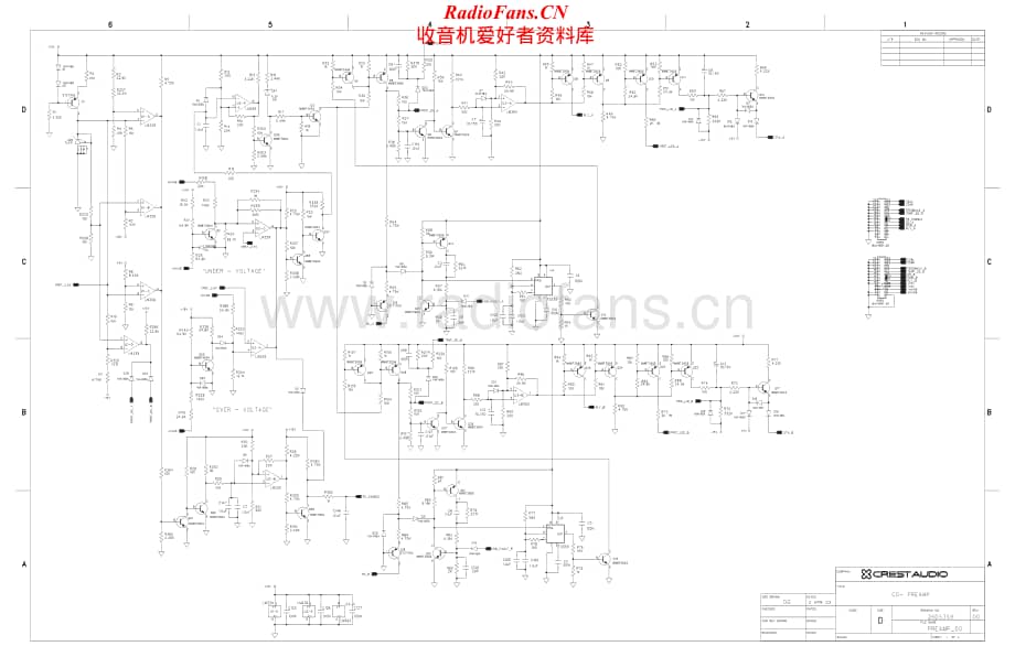 Crest-CD3000-pwr-sch维修电路原理图.pdf_第1页