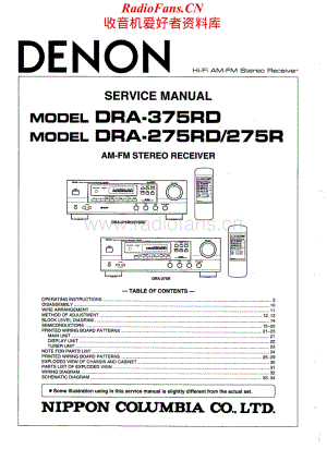 Denon-DRA275RD-rec-sm维修电路原理图.pdf