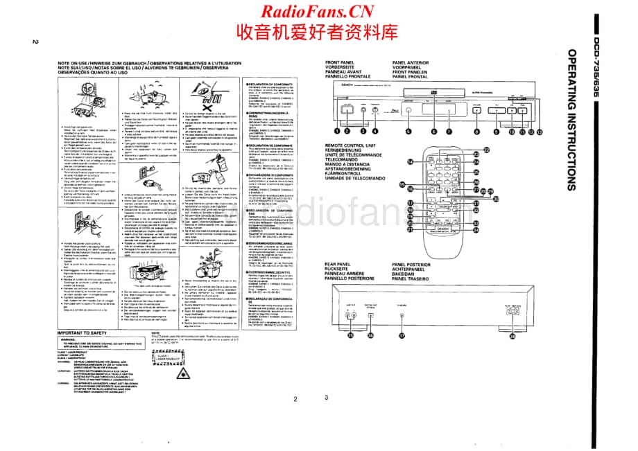 Denon-DCD735-cd-sm维修电路原理图.pdf_第2页