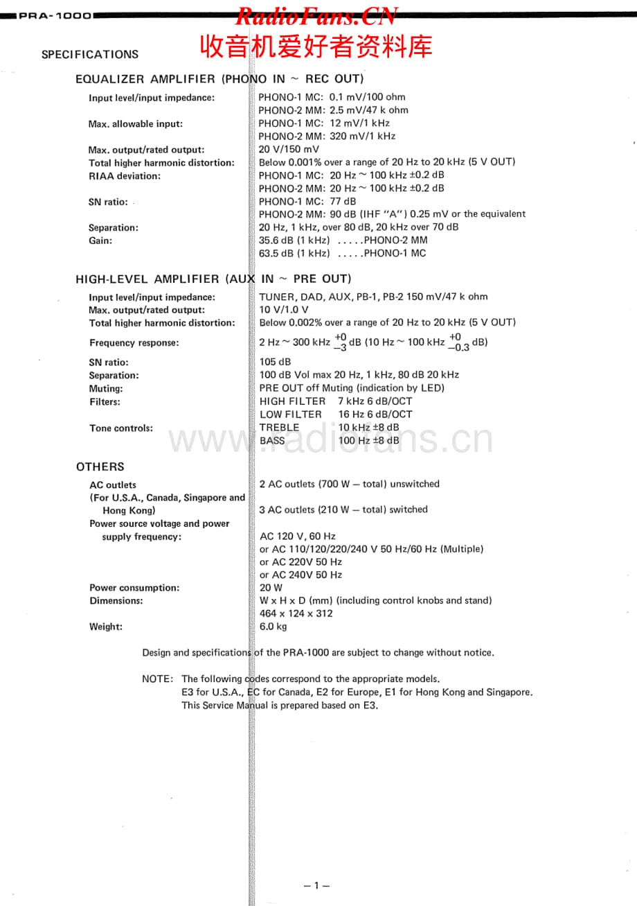 Denon-PRA1000-pre-sm维修电路原理图.pdf_第2页