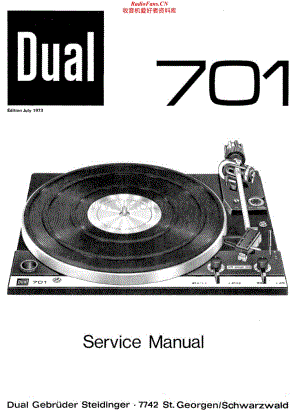 Dual-701-tt-sm1维修电路原理图.pdf
