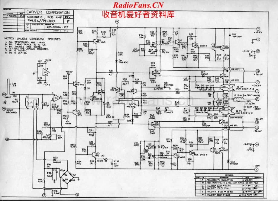 Carver-PM1200-pwr-sch维修电路原理图.pdf_第2页