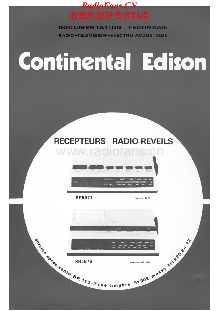 Continental-RR5971-rec-sm维修电路原理图.pdf_第1页