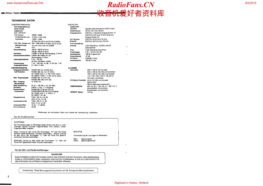 Denon-PMA1520-int-sm维修电路原理图.pdf_第2页