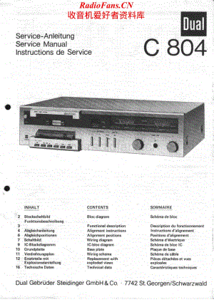 Dual-C804-tape-sm维修电路原理图.pdf
