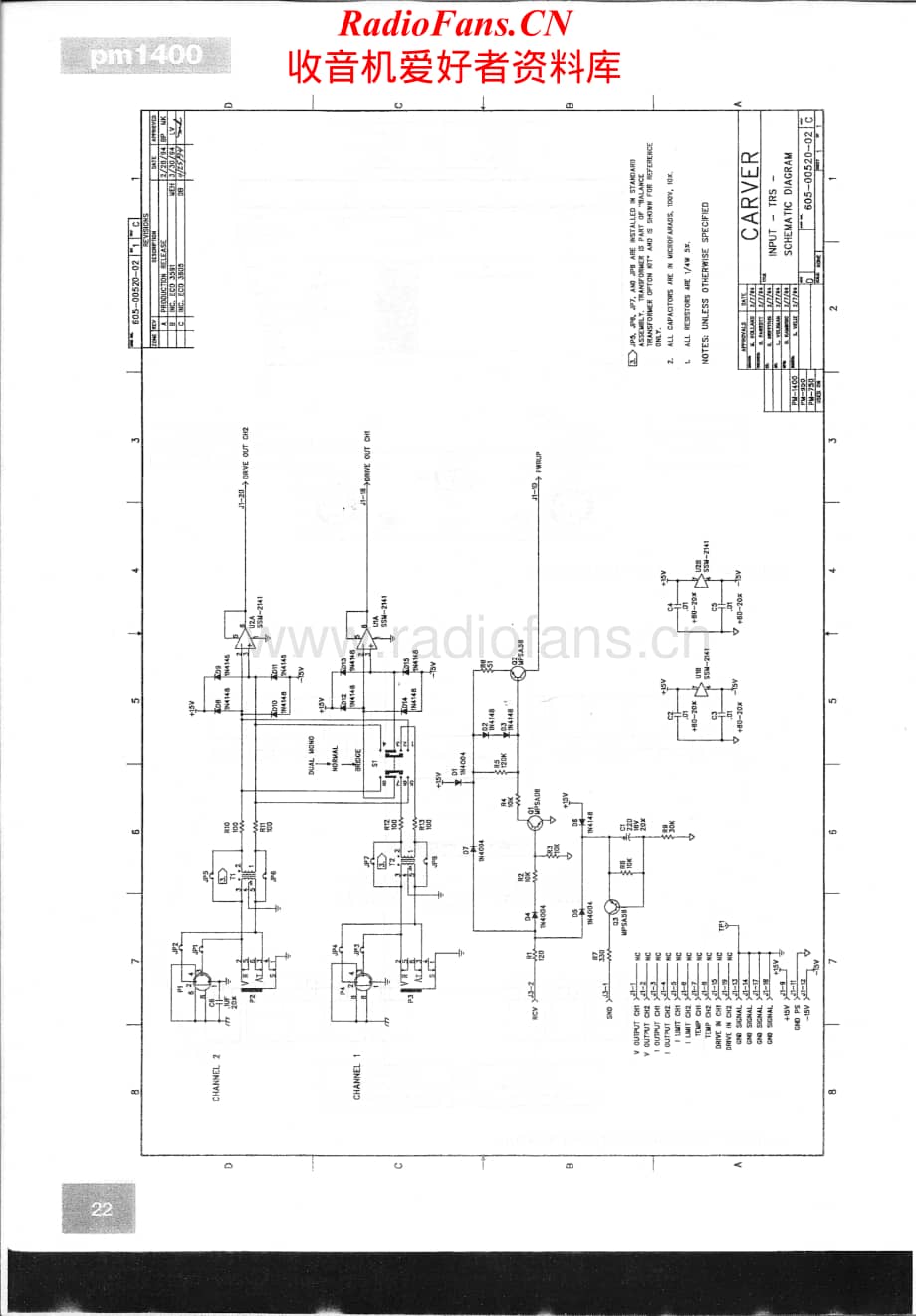 Carver-PM950-pwr-sch维修电路原理图.pdf_第2页