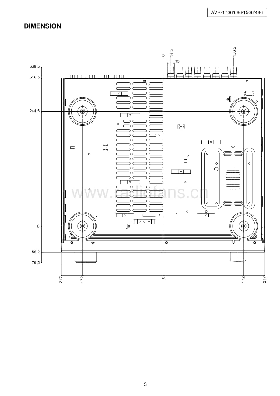 Denon-AVR486-avr-sm维修电路原理图.pdf_第3页