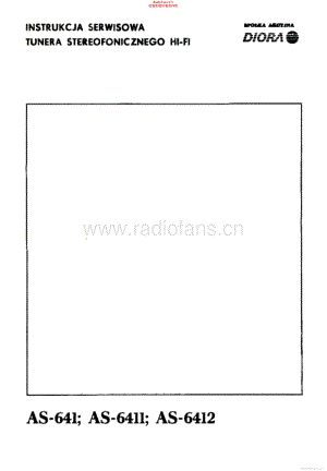 Diora-AS6412-tun-sm维修电路原理图.pdf