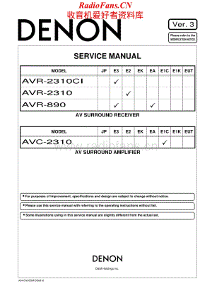 Denon-AVR890-avr-sm1维修电路原理图.pdf