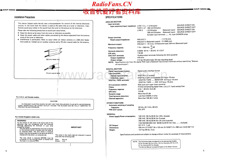 Denon-DAP5500-pre-sm维修电路原理图.pdf_第2页