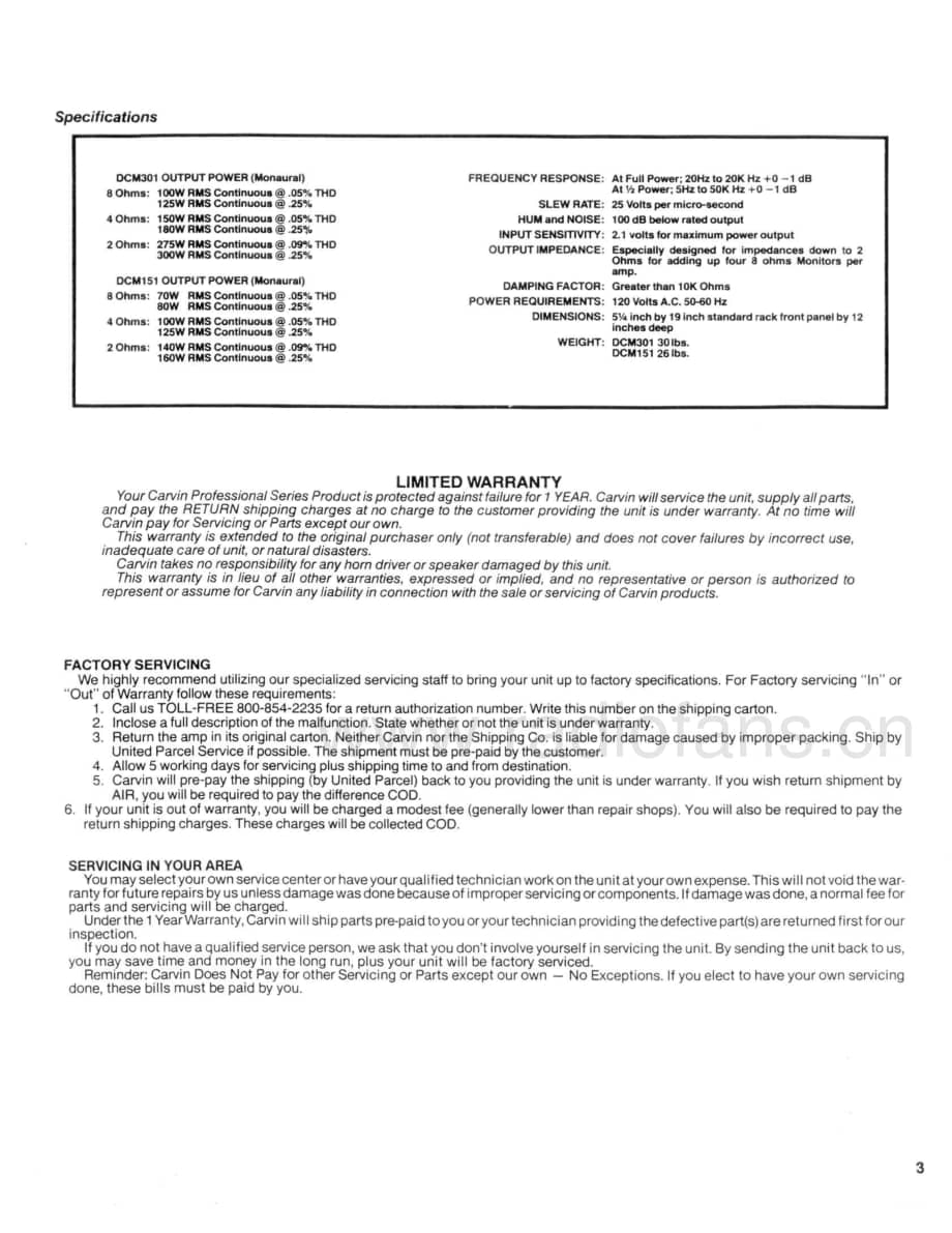 Carvin-DCM151-pwr-sm维修电路原理图.pdf_第3页