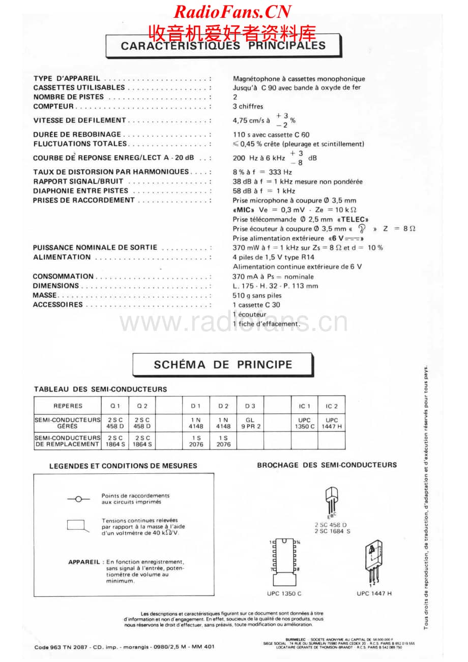 Continental-MC8030-tape-sm维修电路原理图.pdf_第2页