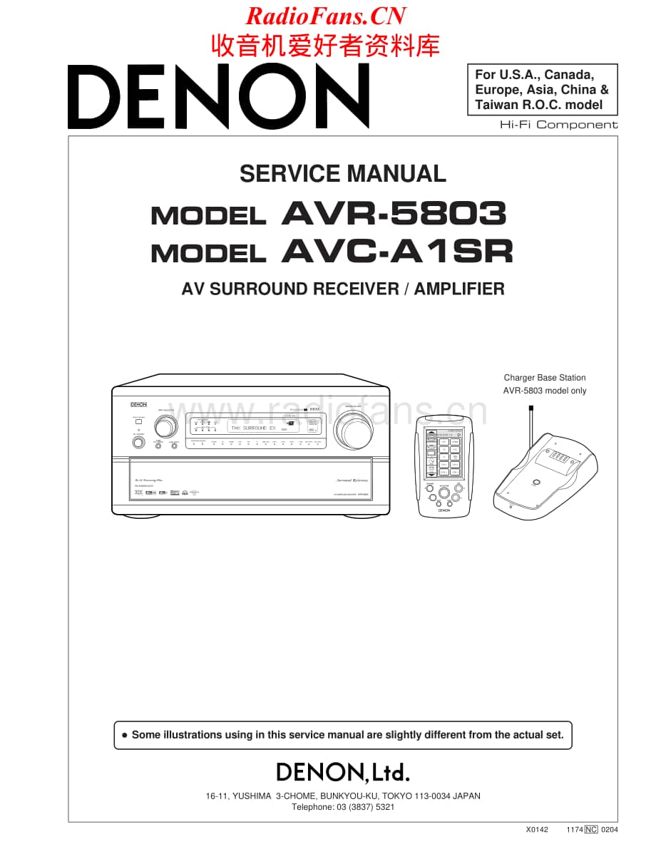 Denon-AVR5803-avr-sm维修电路原理图.pdf_第1页