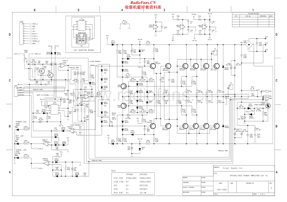 Crest-CPX900-pwr-sch维修电路原理图.pdf_第1页