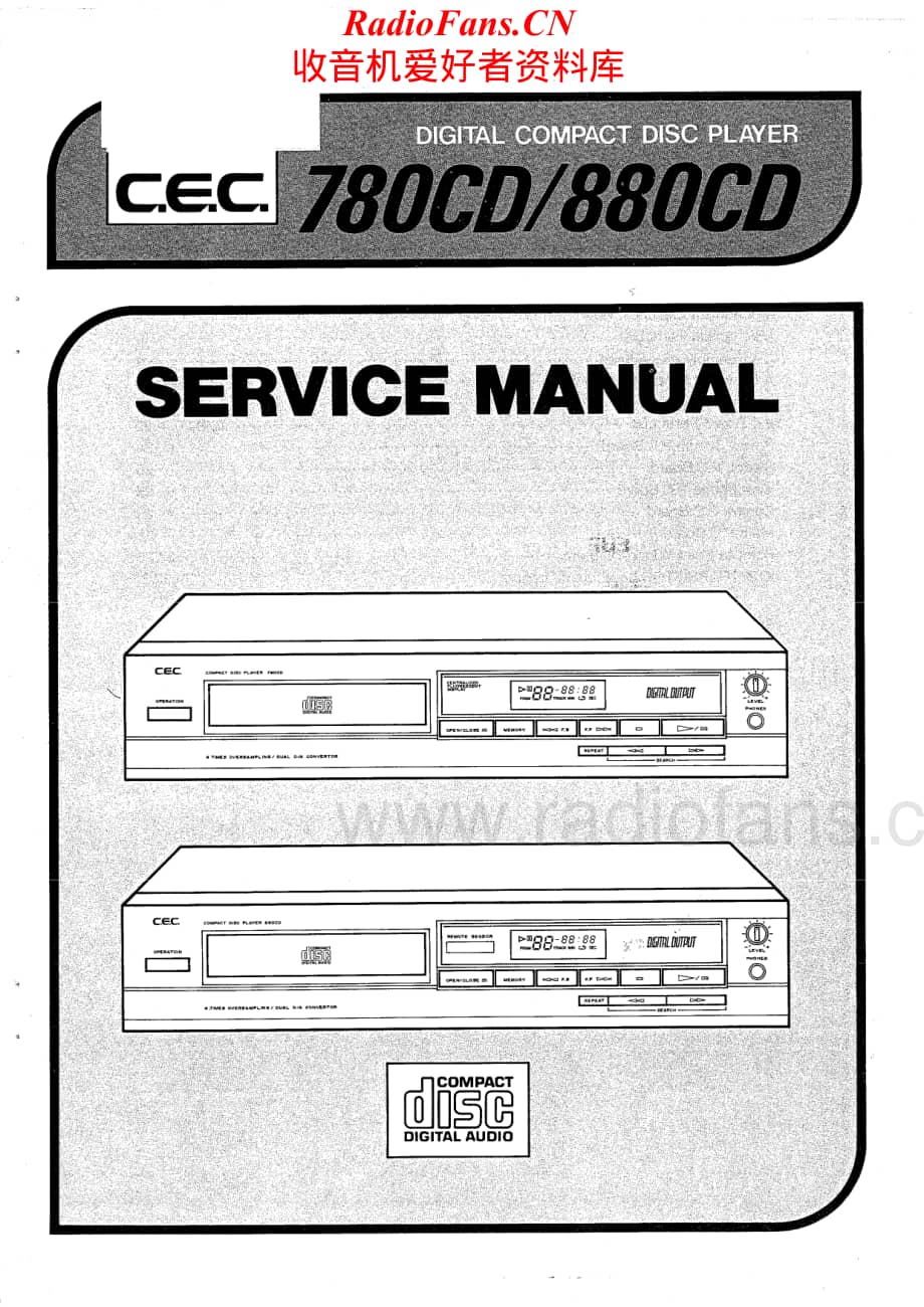 CEC-780CD-cd-sm维修电路原理图.pdf_第1页