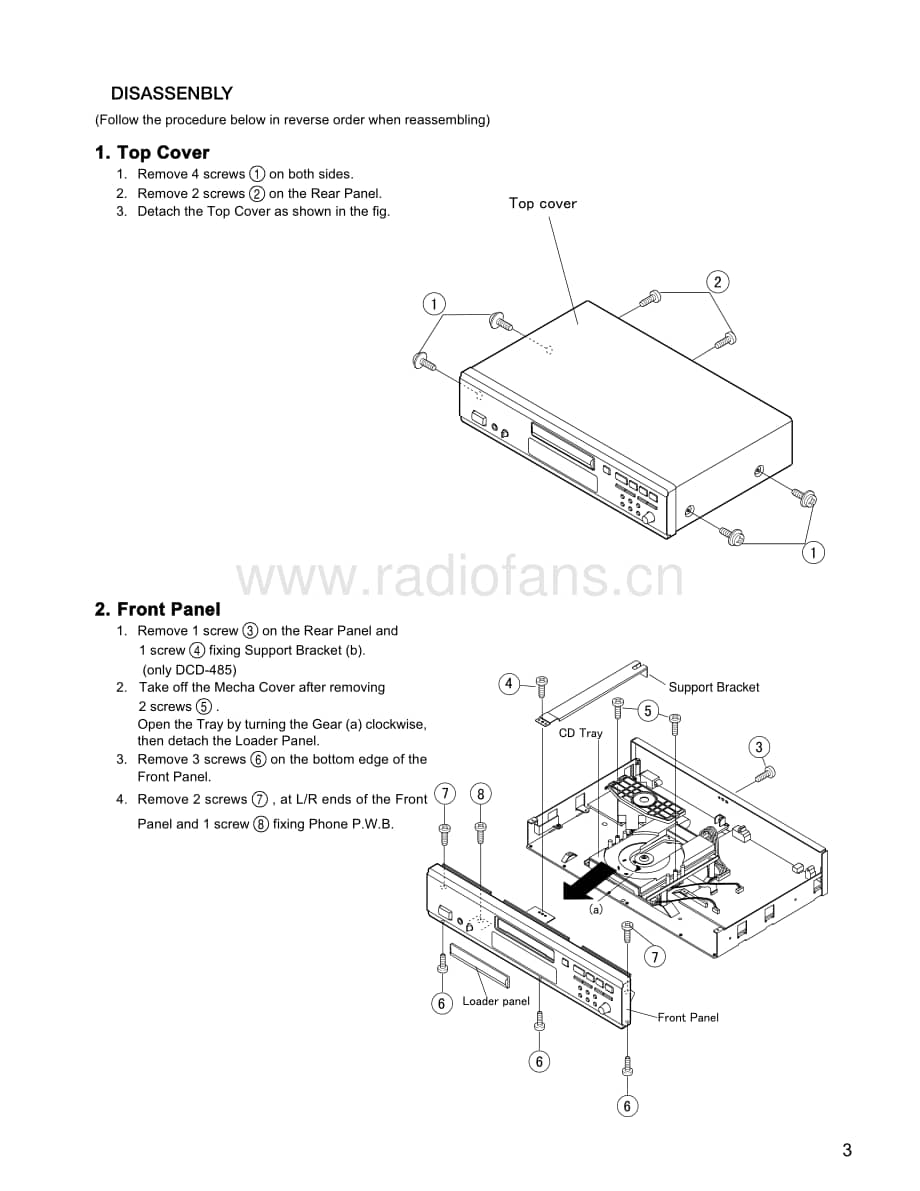 Denon-DCD685-cd-sm维修电路原理图.pdf_第3页