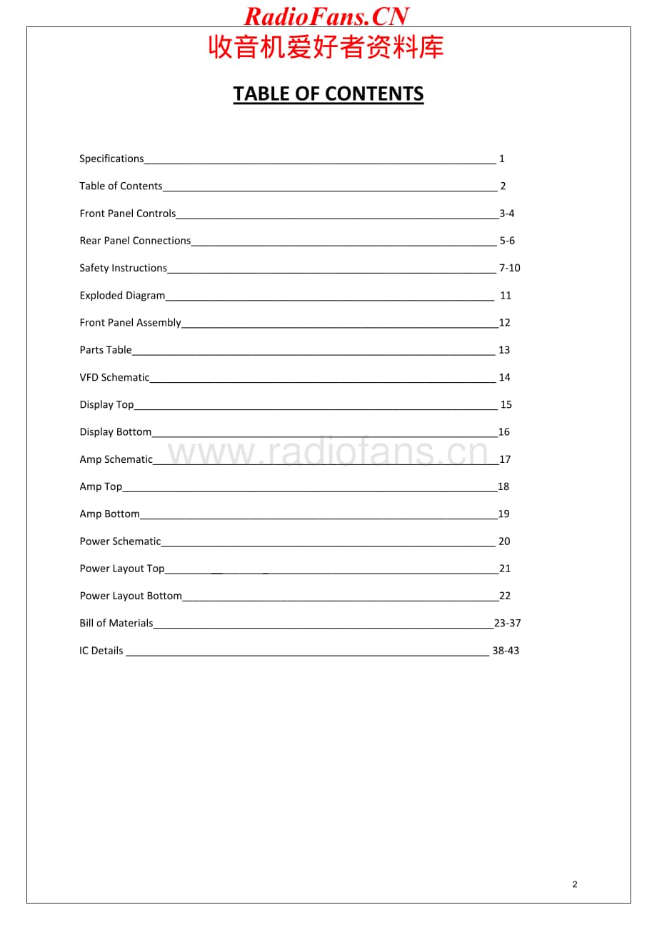 Cambridge-AR30II-rec-sm维修电路原理图.pdf_第2页