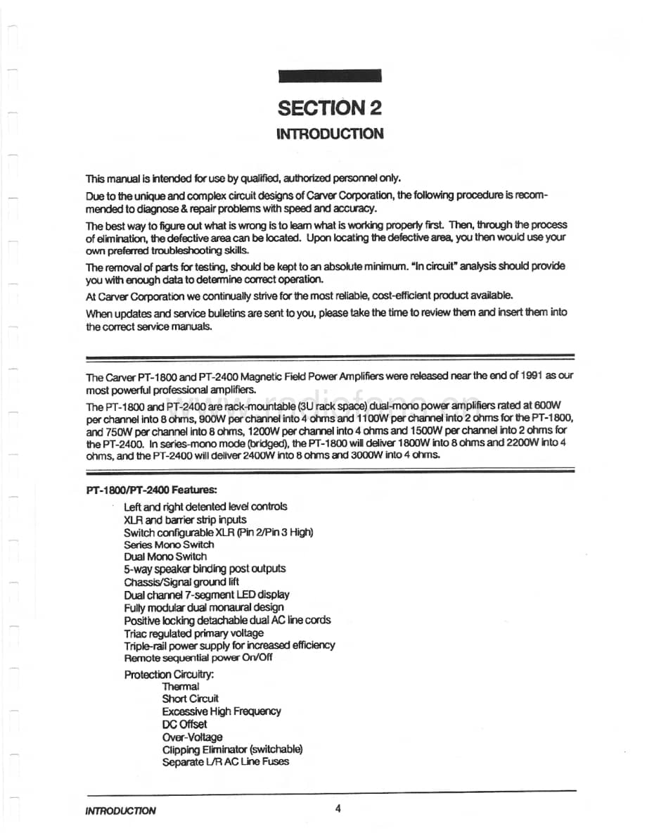 Carver-PT2400-pwr-sch维修电路原理图.pdf_第3页