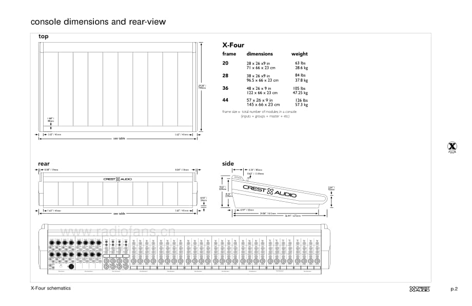 Crest-Xfour-series-mix-sch维修电路原理图.pdf_第3页