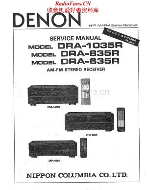 Denon-DRA1035R-rec-sm维修电路原理图.pdf