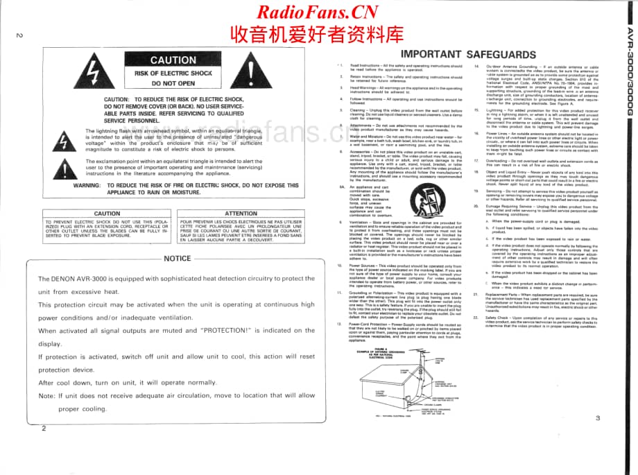 Denon-AVR3000G-avr-si维修电路原理图.pdf_第1页