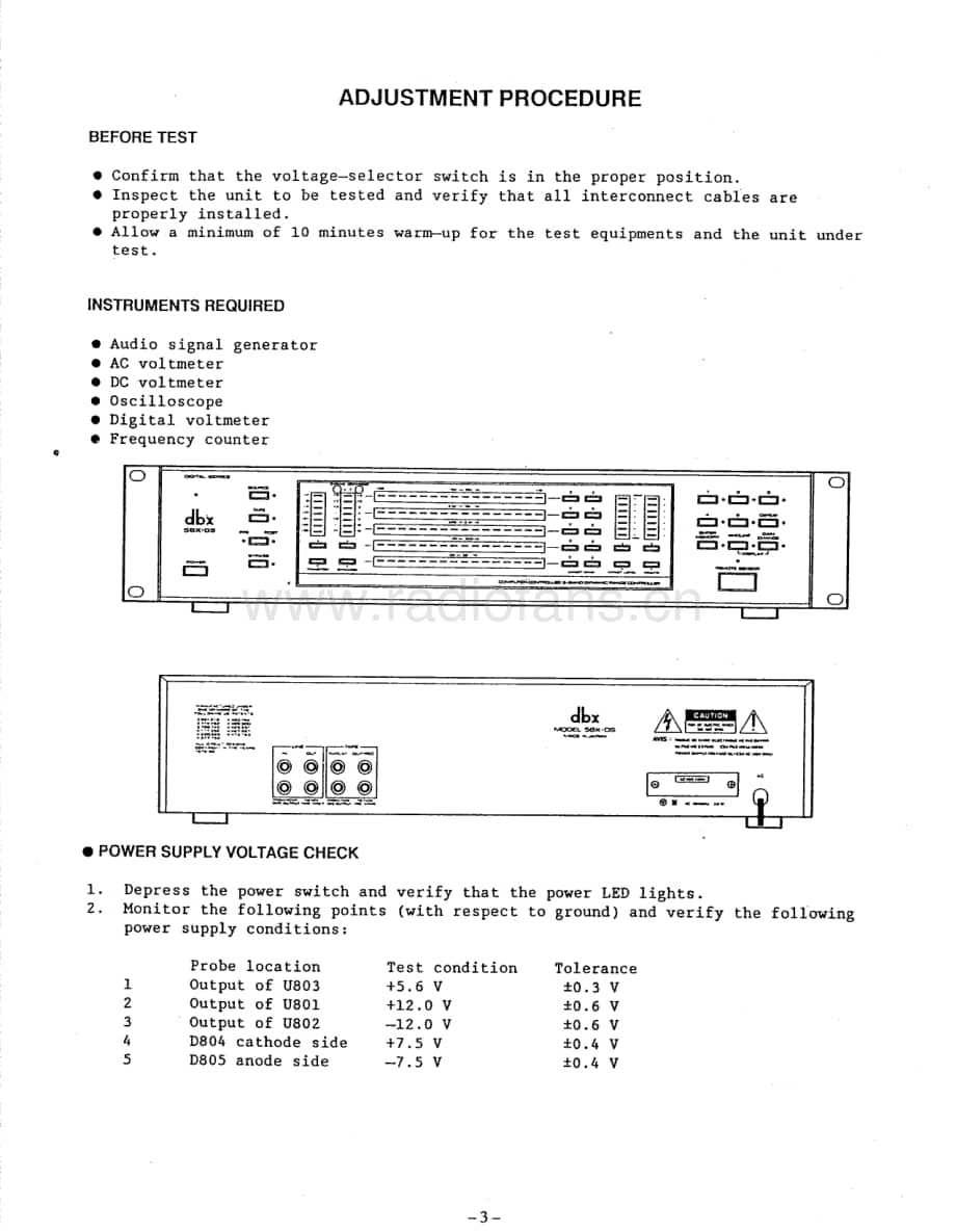 DBX-5BXDS-drc-sm维修电路原理图.pdf_第3页