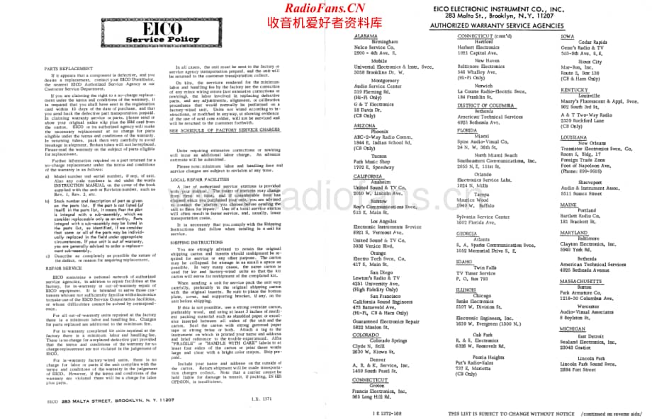 Eico-3070-int-sm维修电路原理图.pdf_第2页