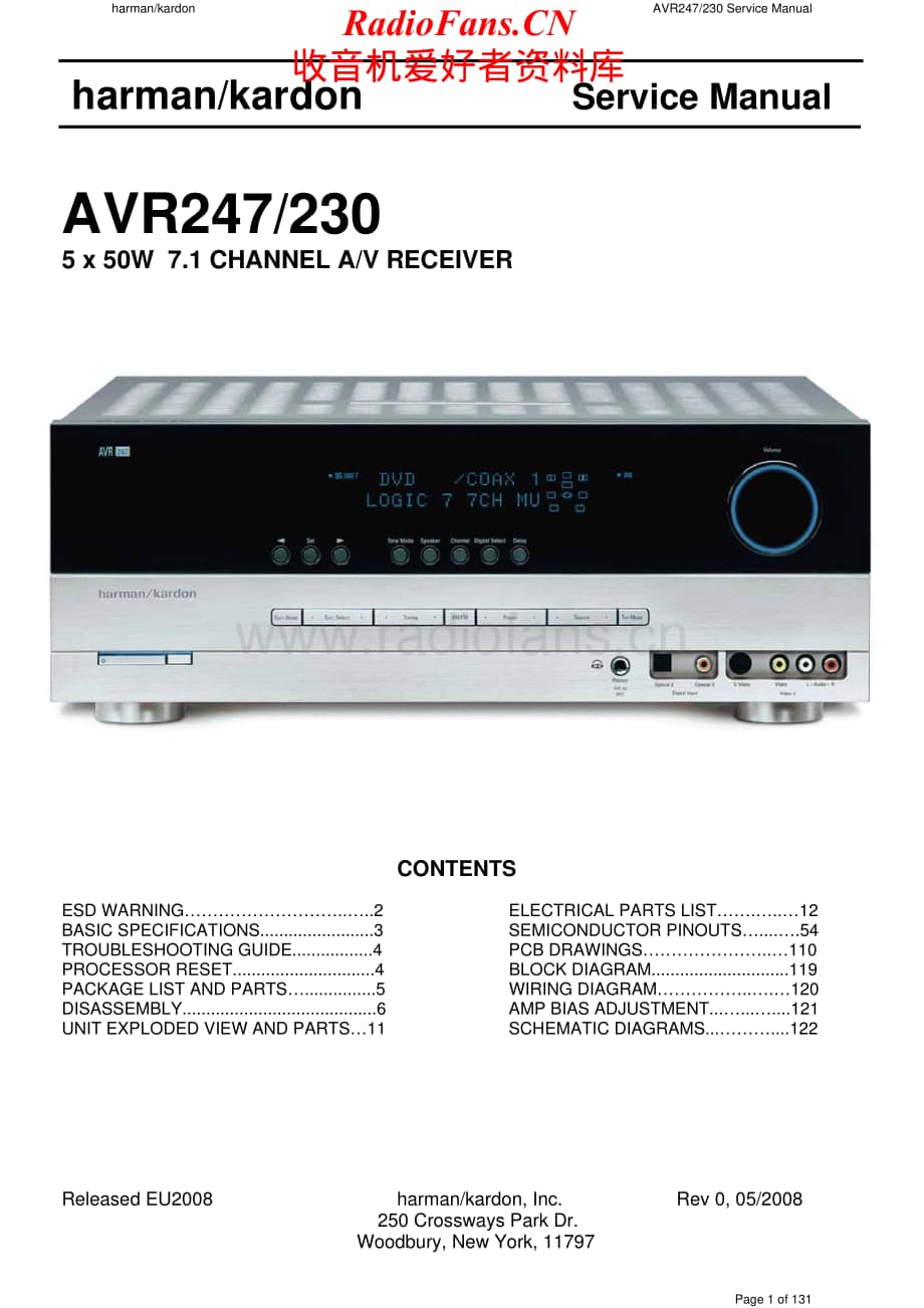 HarmanKardon-AVR247.230-avr-sm维修电路原理图.pdf_第1页