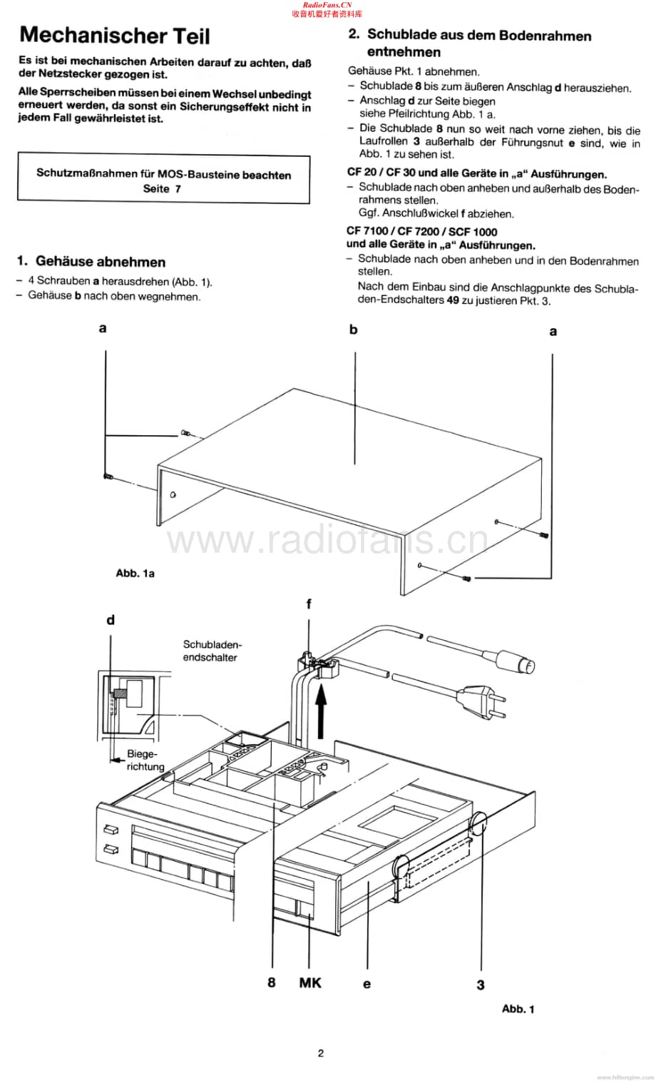 Grundig-CF20-tape-sm维修电路原理图.pdf_第2页