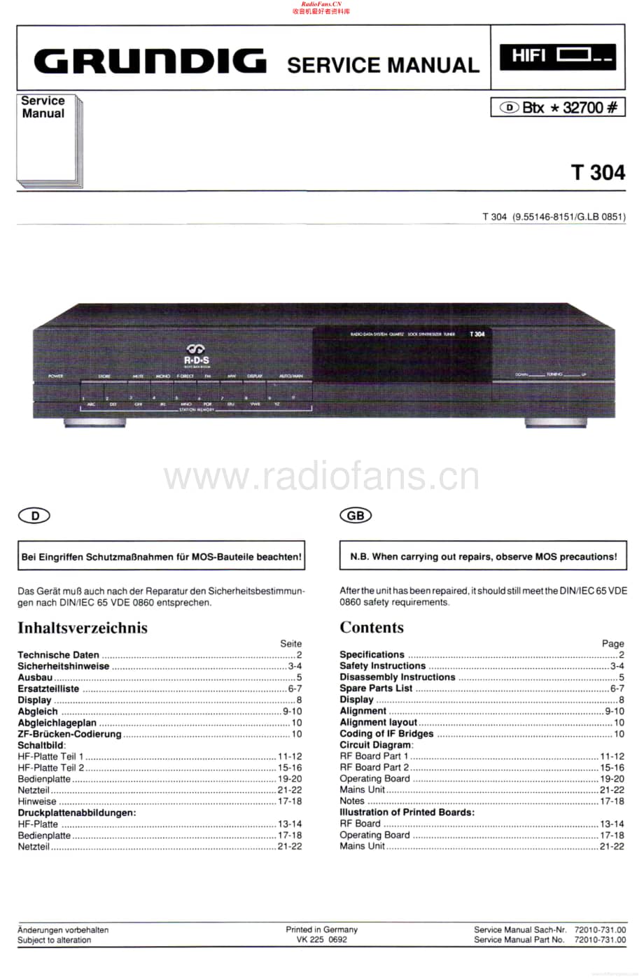 Grundig-T304-tun-sm维修电路原理图.pdf_第1页