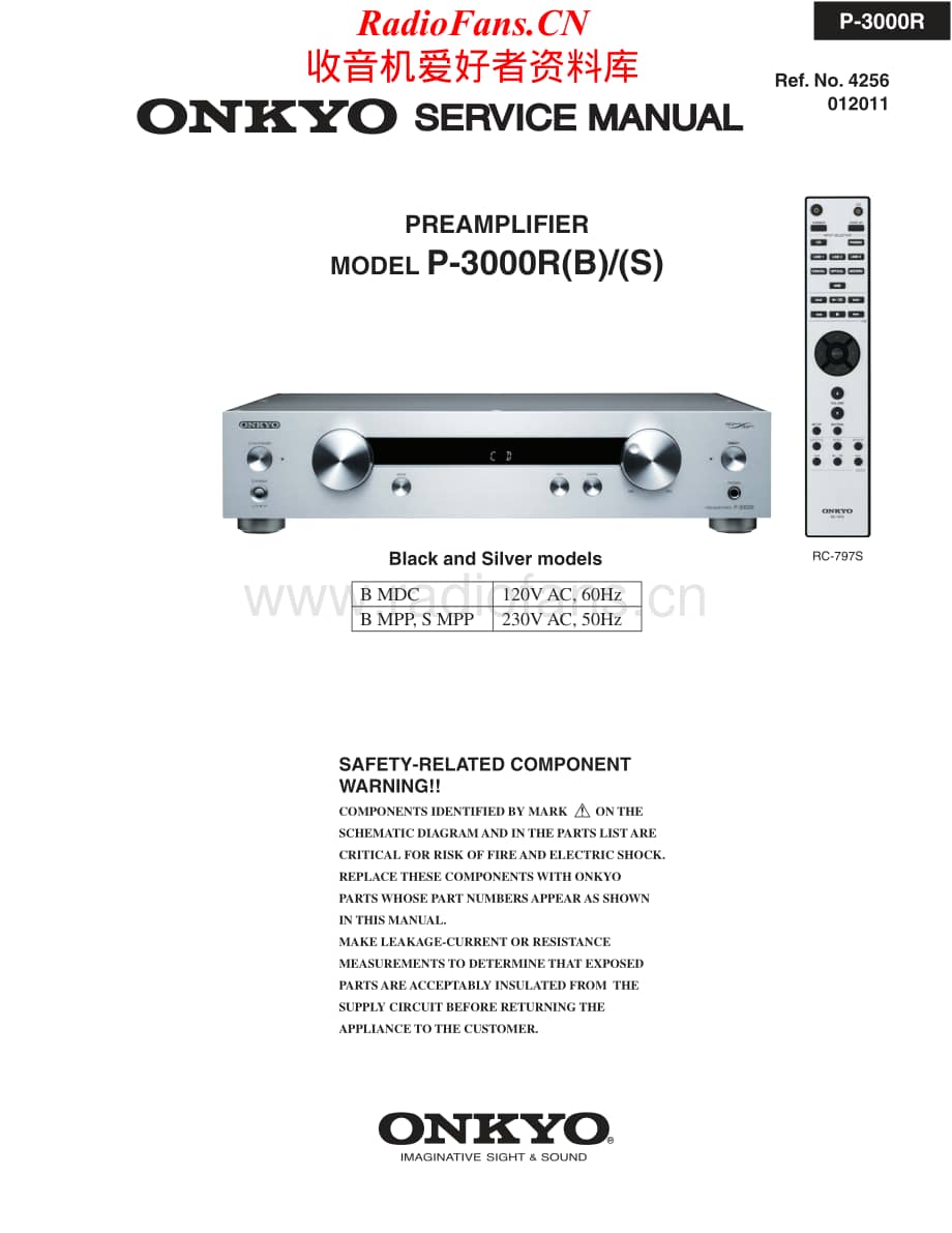 Onkyo-P3000R-pre-sm维修电路原理图.pdf_第1页