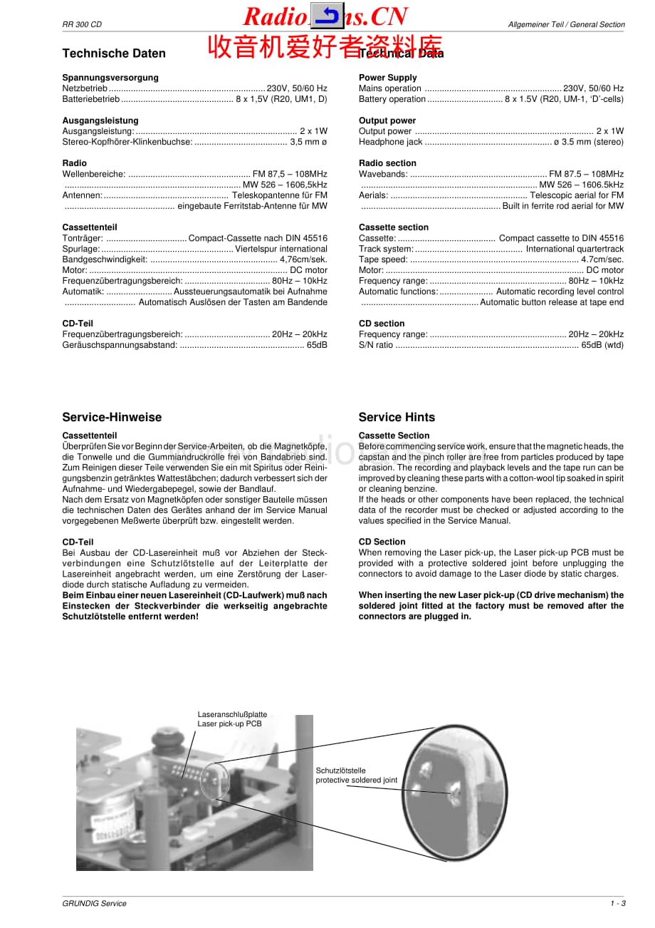 Grundig-RR300CD-pr-sm维修电路原理图.pdf_第3页