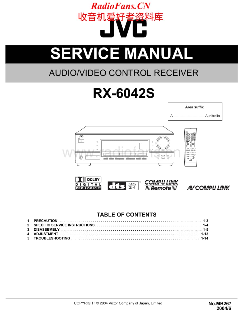 JVC-RX6042S-avr-sm1维修电路原理图.pdf_第1页