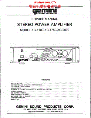 Gemini-XG1100-pwr-sm维修电路原理图.pdf
