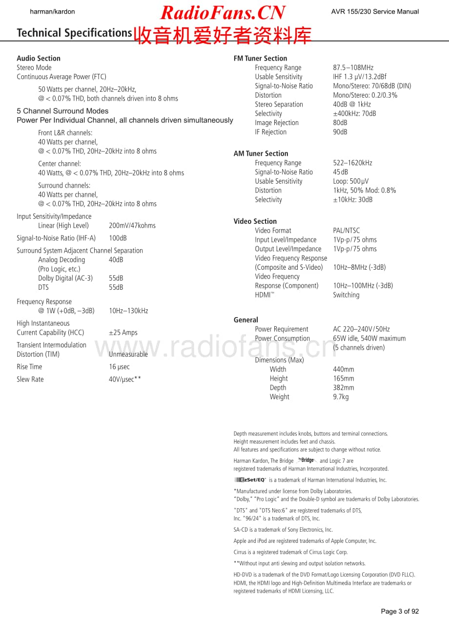 HarmanKardon-AVR155.230-avr-sm维修电路原理图.pdf_第3页