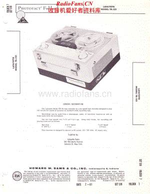 Lafayette-TR101-tape-sm维修电路原理图.pdf