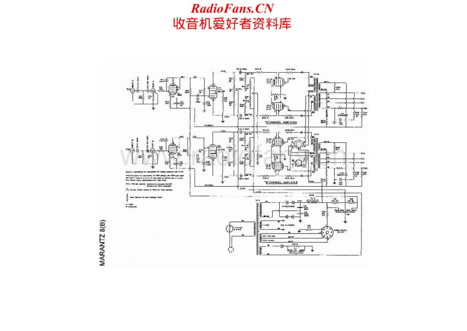 Marantz-8B-pwr-sch维修电路原理图.pdf_第1页