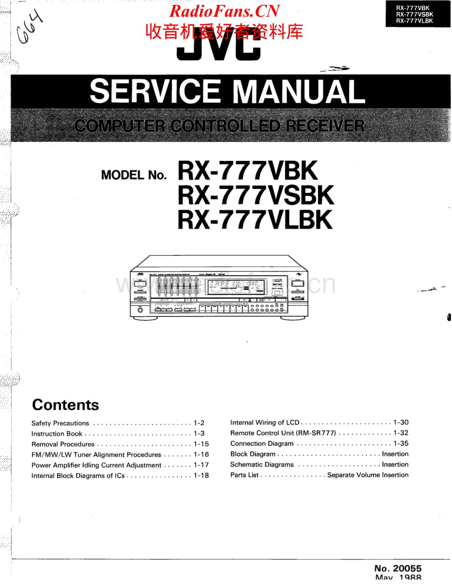 JVC-RX777VLBK-rec-sm维修电路原理图.pdf_第1页