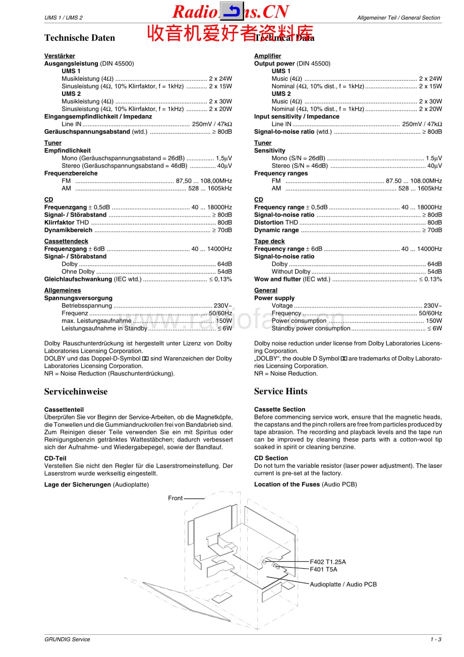 Grundig-UMS1-mc-sm维修电路原理图.pdf_第3页