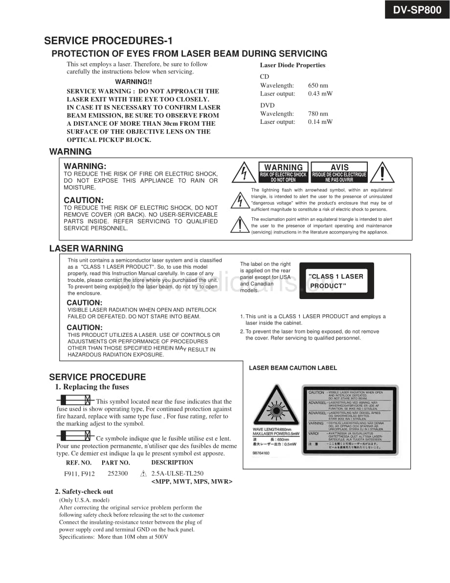 Onkyo-DVSP800-cd-sm维修电路原理图.pdf_第3页