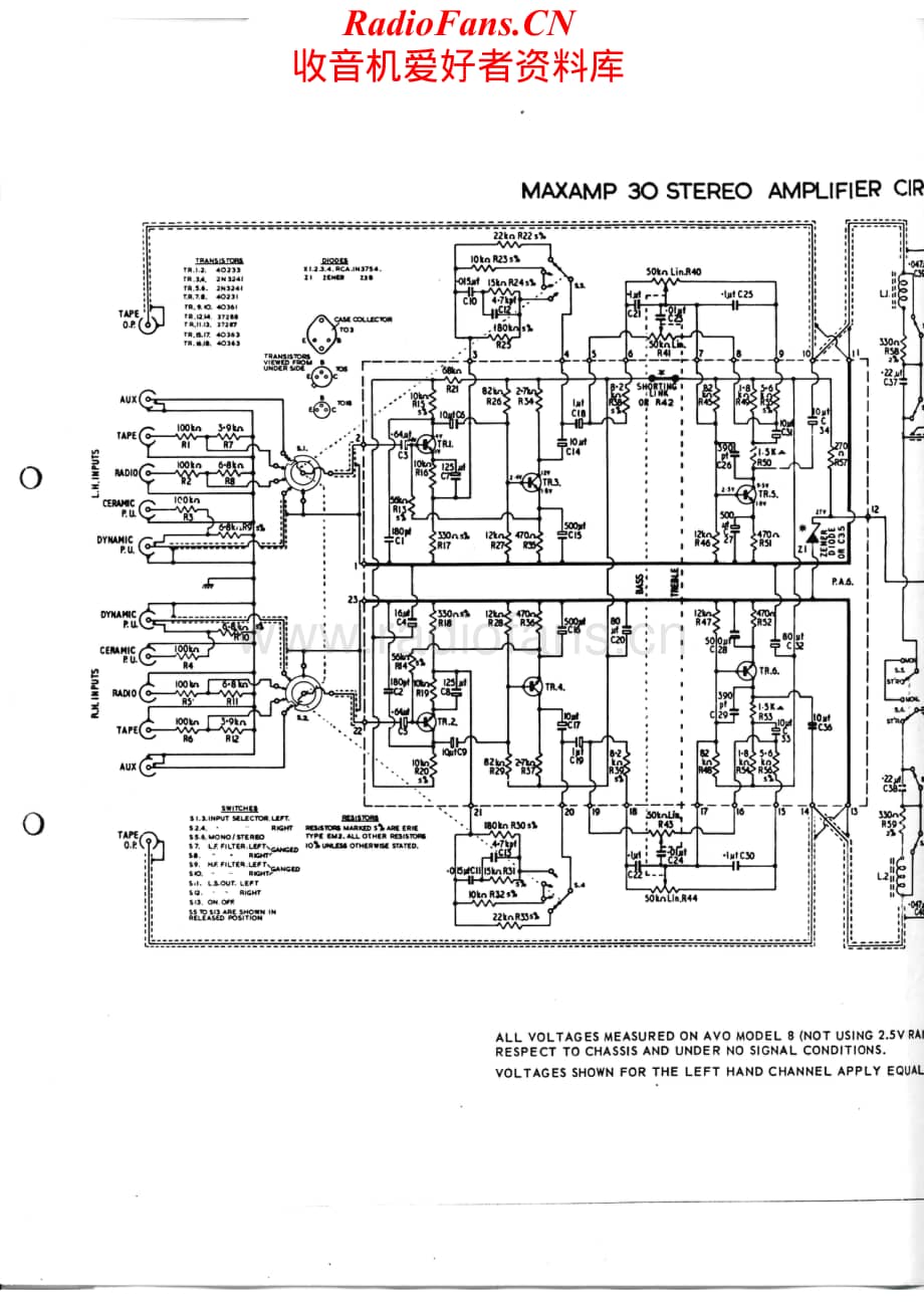 Goodmans-MAXAMP30-int-sch维修电路原理图.pdf_第1页